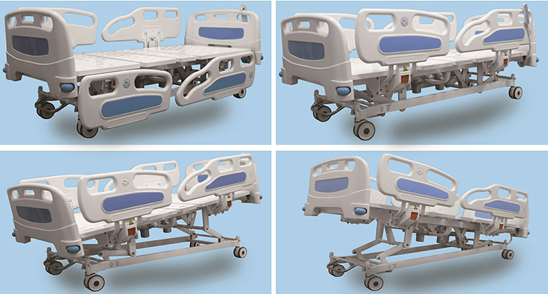 Hospital 5 Function Electric Medical Bed