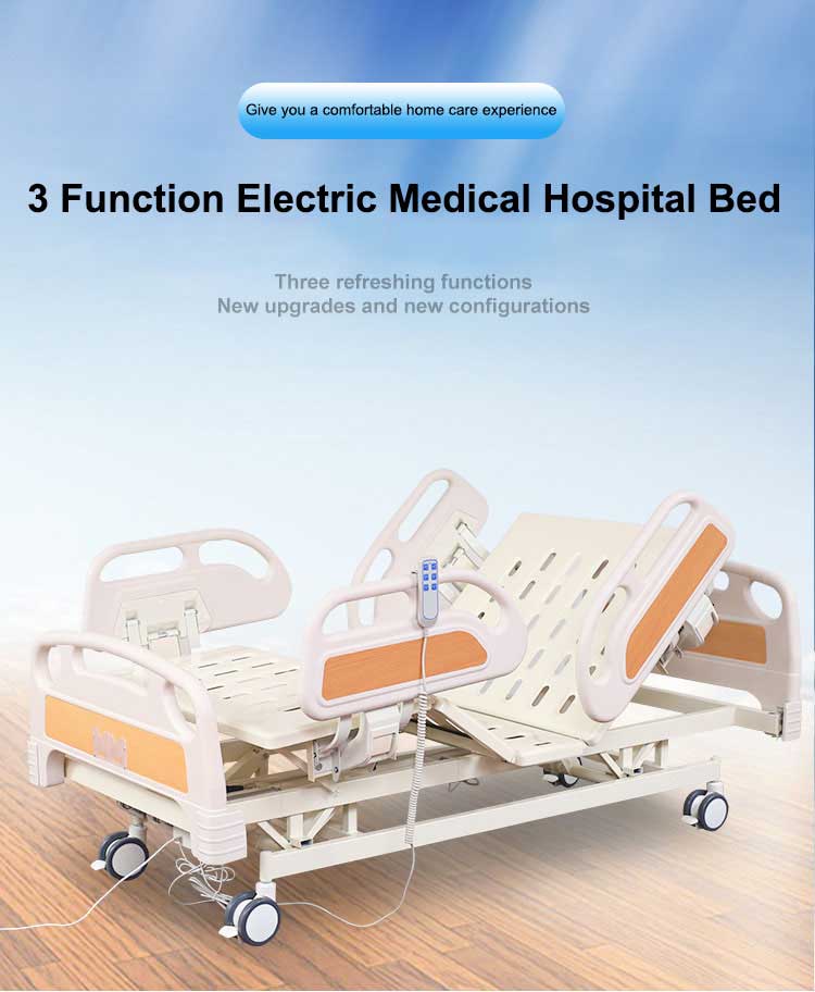 Three Functoin Electric Hospital Bed
