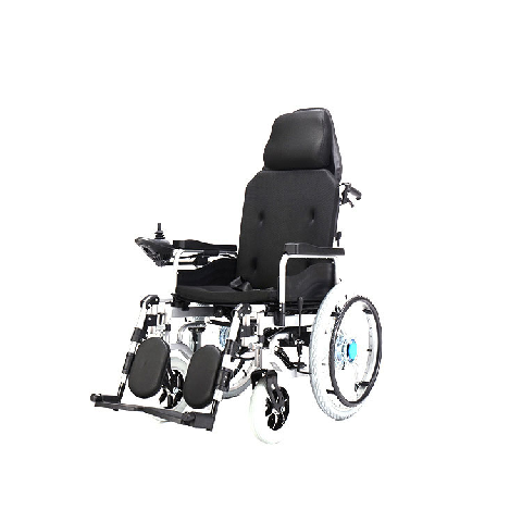 Foldable electric wheelchair lightweight