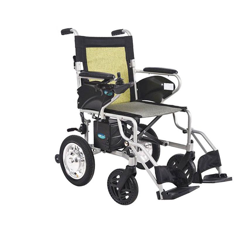electric folding wheelchair portable