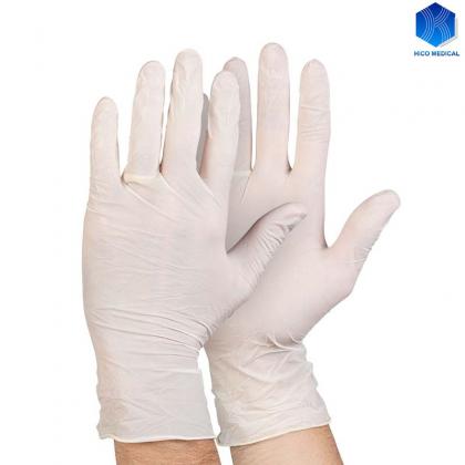 Latex gloves powder free