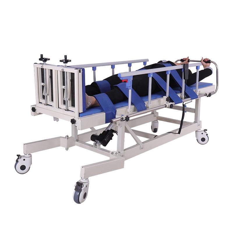 Disabled standing training bed