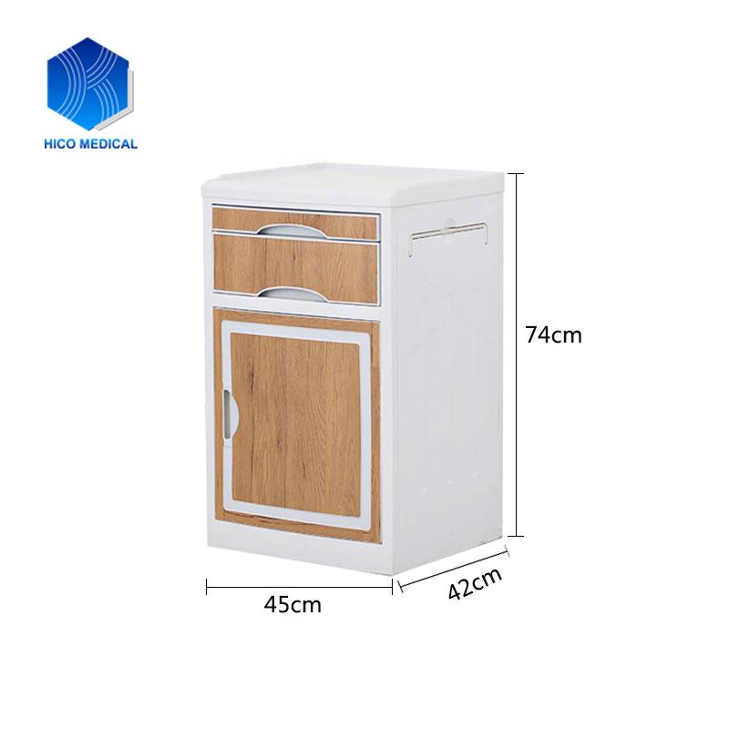 good price with high quality hospital bedside cabinet