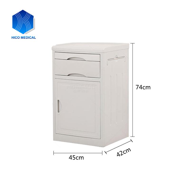 good price with high quality hospital bedside cabinet