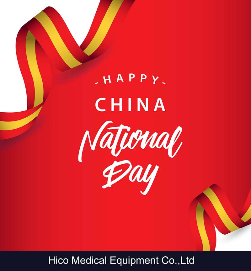 Aviso de feriado del Día Nacional de China